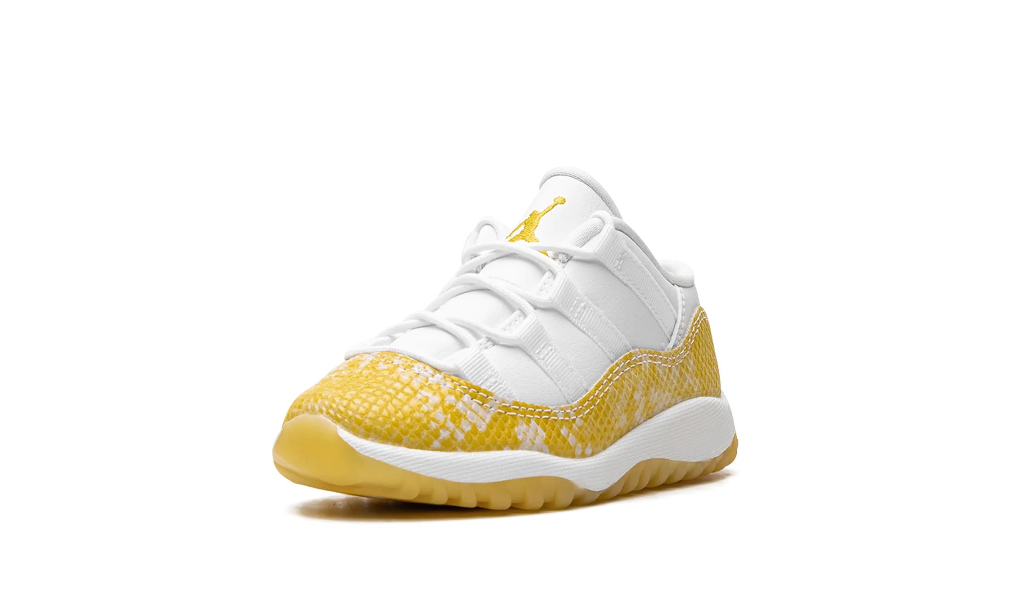 Air Jordan 11 Low TD "Yellow Snakeskin" jordan toddler baby shoes