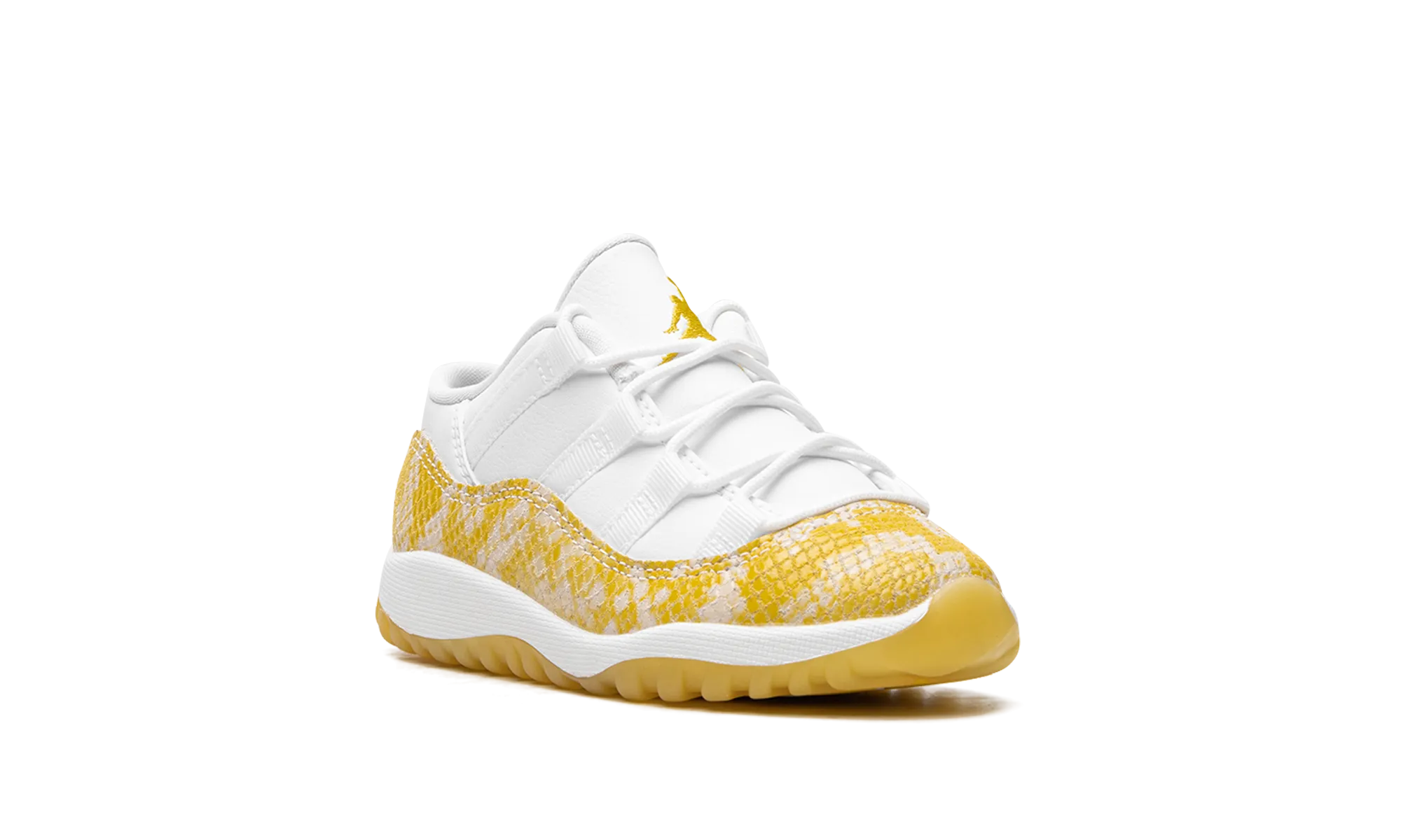 Air Jordan 11 Low TD "Yellow Snakeskin" jordan toddler baby shoes