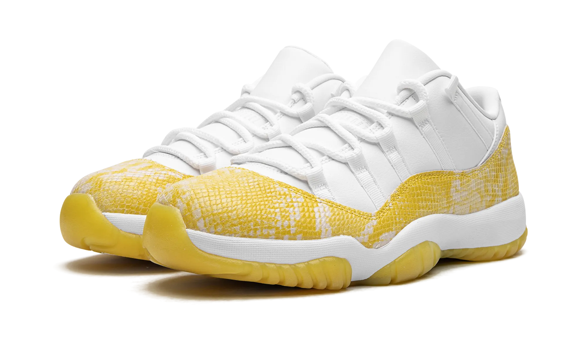 AIR JORDAN 11 LOW WMNS "Yellow Snakeskin" jordan classic womens shoes