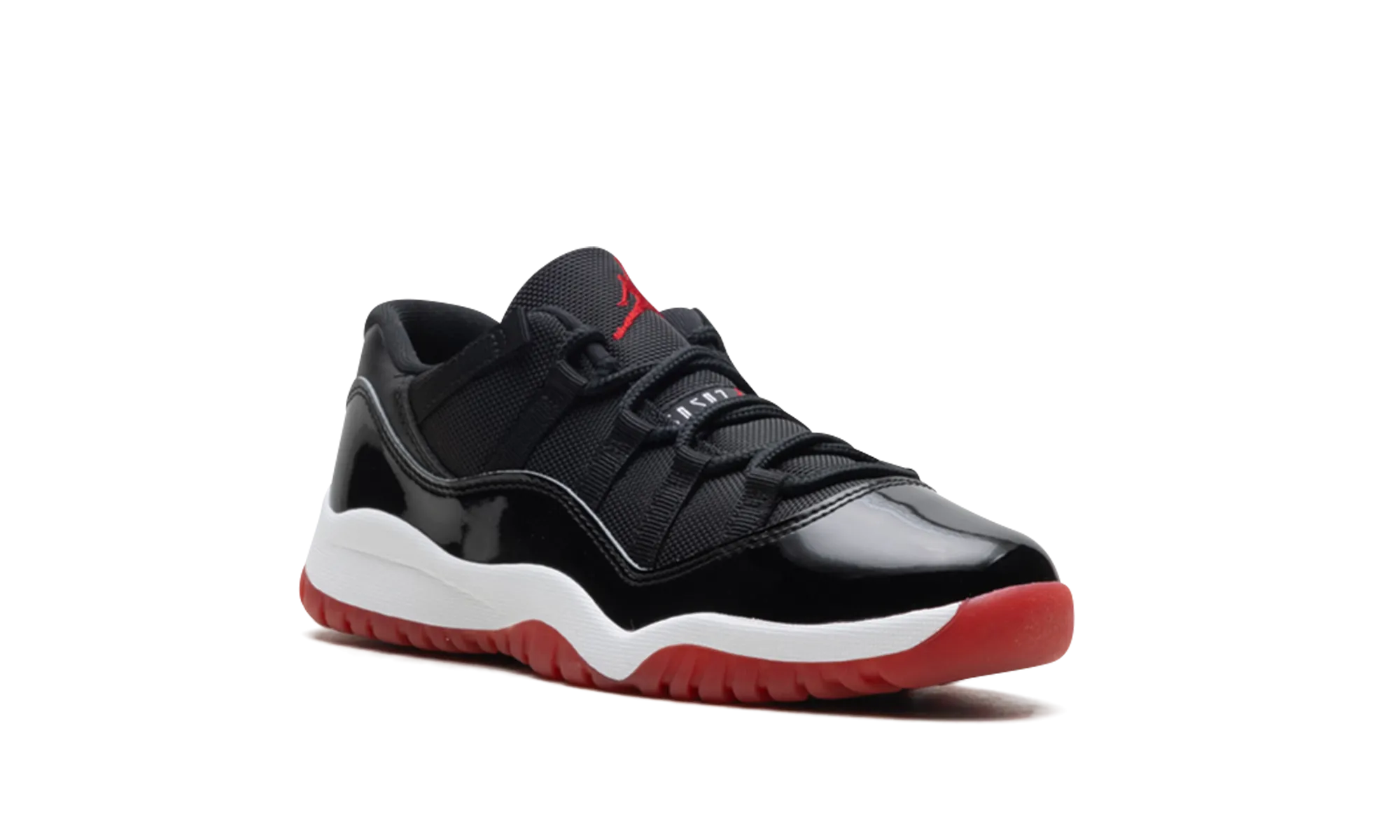Air Jordan 11 Retro Low PS "Bred" jordan preschool kids shoes