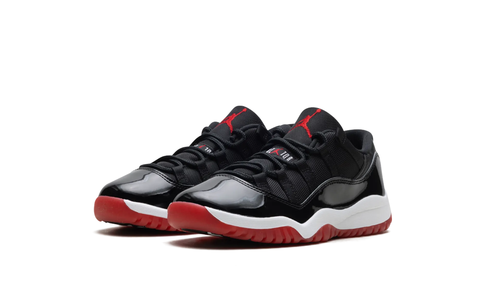 Air Jordan 11 Retro Low PS "Bred" jordan preschool kids shoes