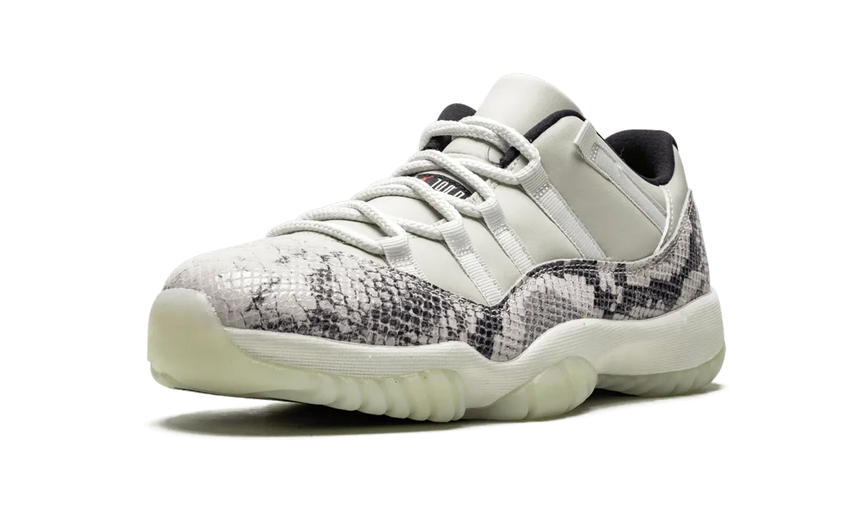 Air Jordan 11 Retro Low "Snakeskin Light Bone" jordan athletic mens shoes