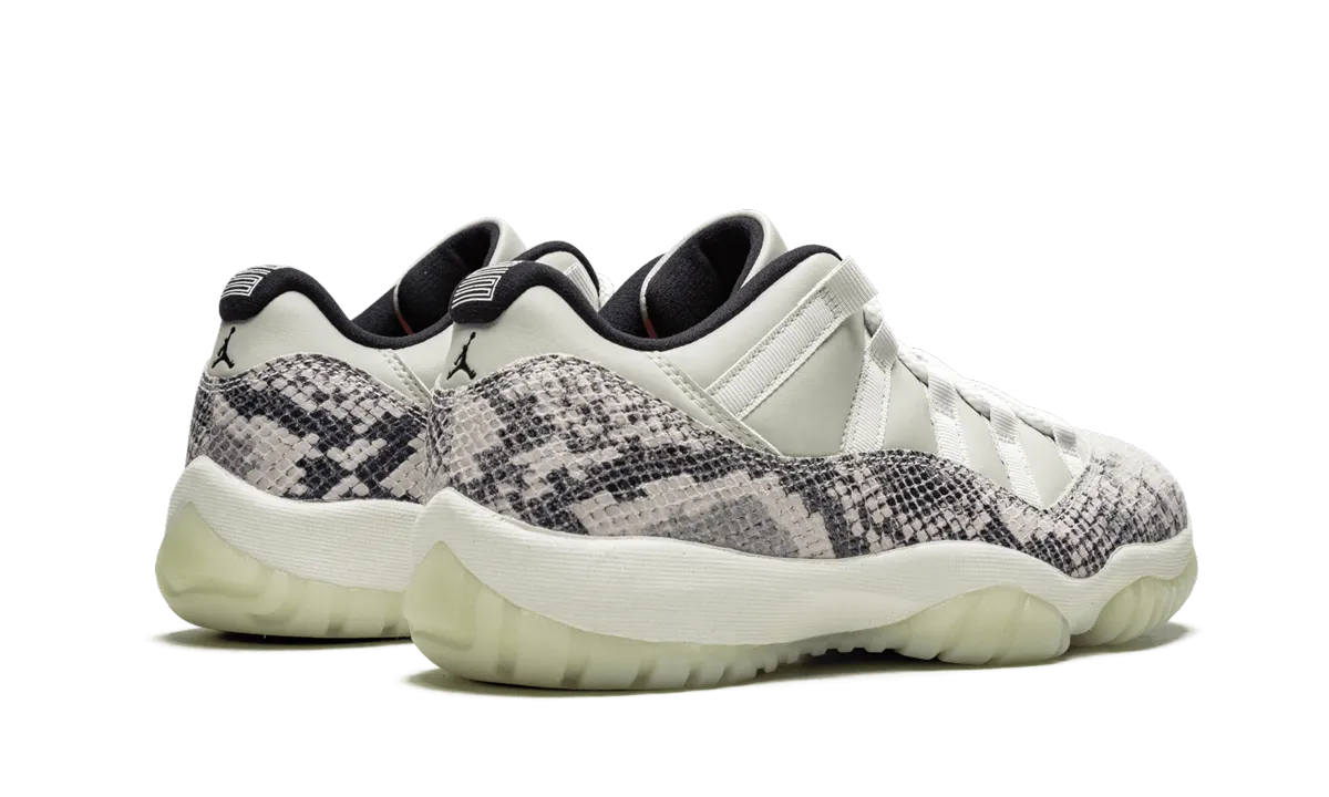 Air Jordan 11 Retro Low "Snakeskin Light Bone" jordan athletic mens shoes