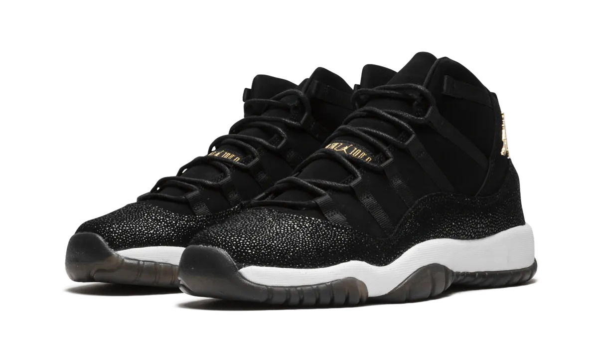 Air Jordan 11 Retro Prem HC GS "Heiress Black Stingray" jordan grade school sneakers