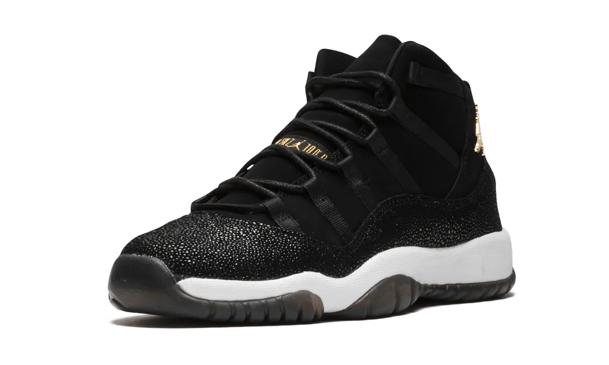 Air Jordan 11 Retro Prem HC GS "Heiress Black Stingray" jordan grade school sneakers