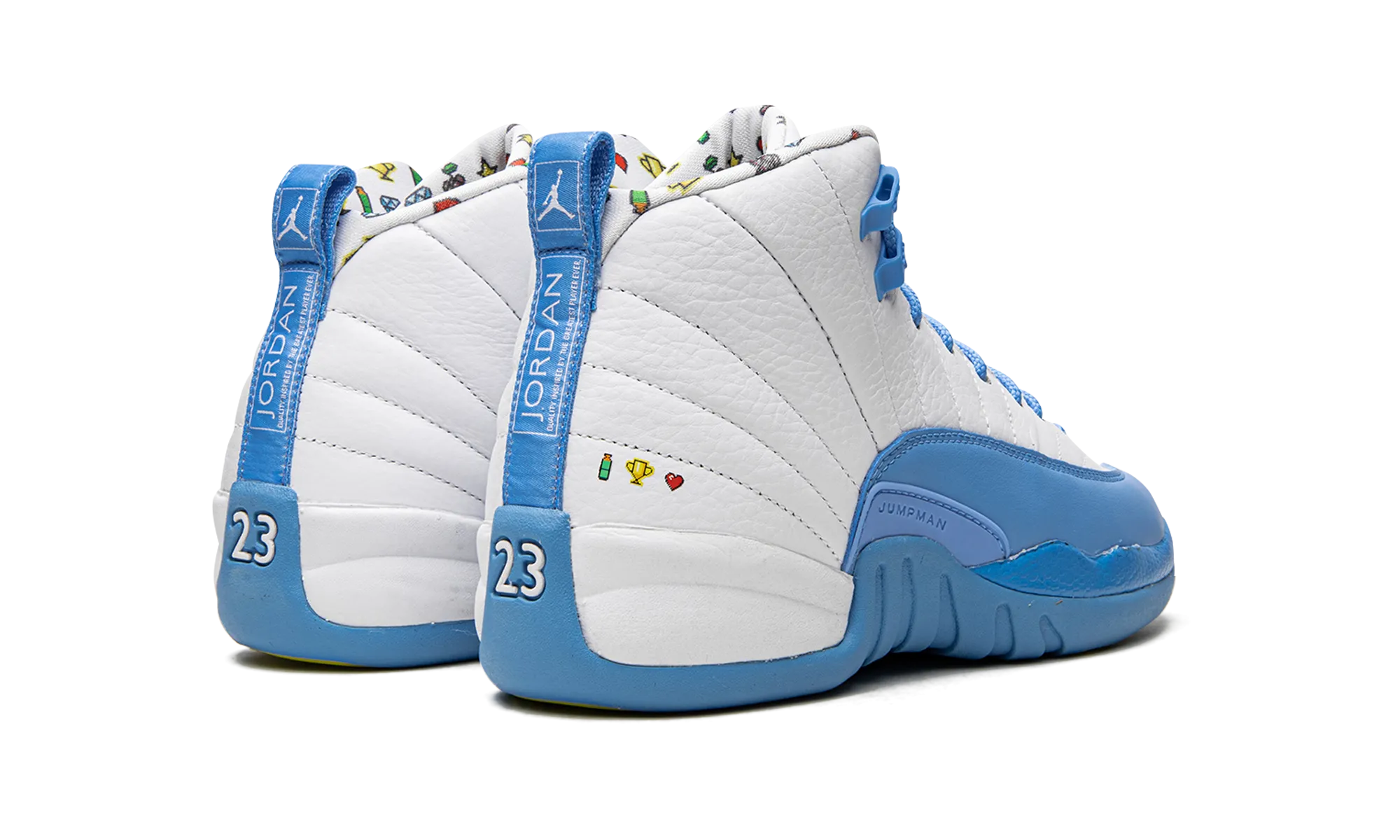 Air Jordan 12 GS "Emoji" jordan grade school sneakers