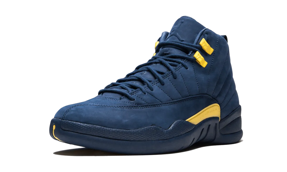 Air Jordan 12 Retro "Michigan" jordan athletic mens shoes