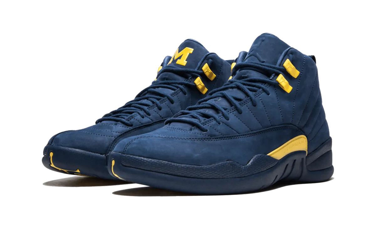 Air Jordan 12 Retro "Michigan" jordan athletic mens shoes