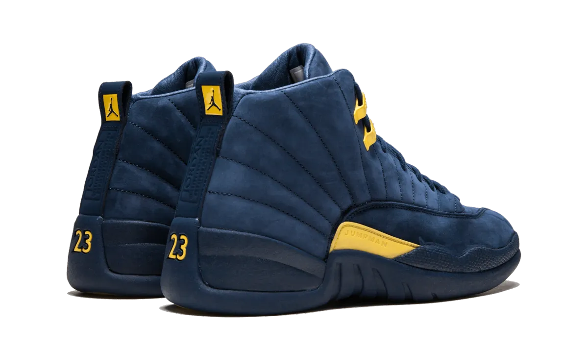Air Jordan 12 Retro "Michigan" jordan athletic mens shoes