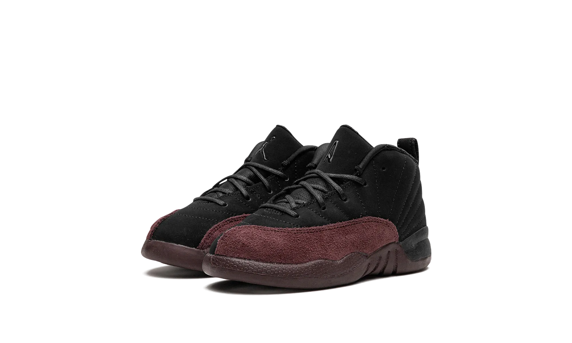 Air Jordan 12 TD "A Ma Manire - Black" jordan toddler baby shoes
