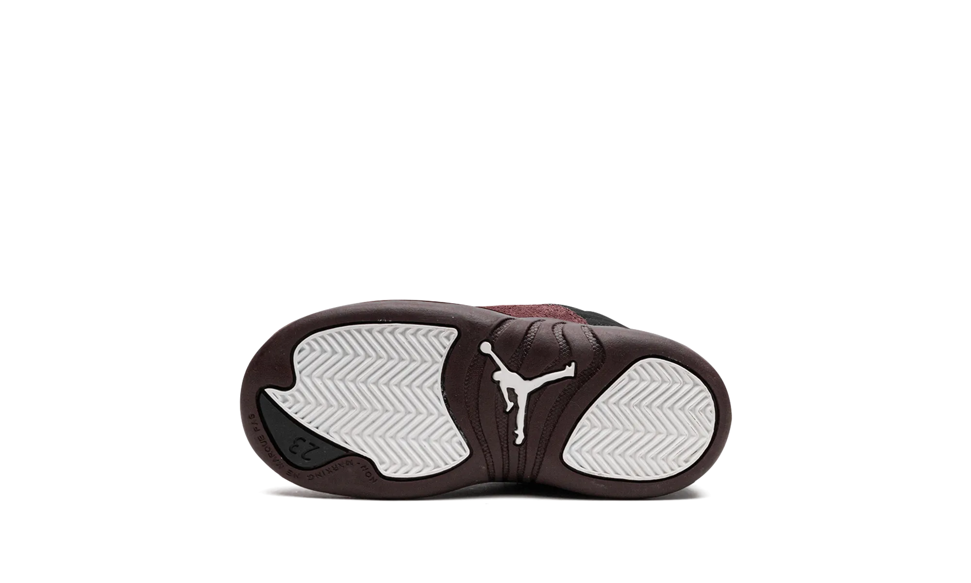Air Jordan 12 TD "A Ma Manire - Black" jordan toddler baby shoes