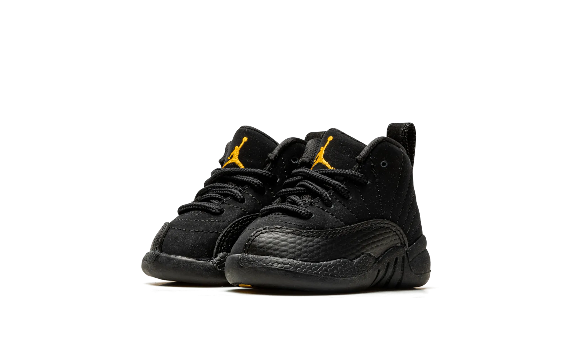Air Jordan 12 TD "Black/Gold" jordan toddler baby shoes
