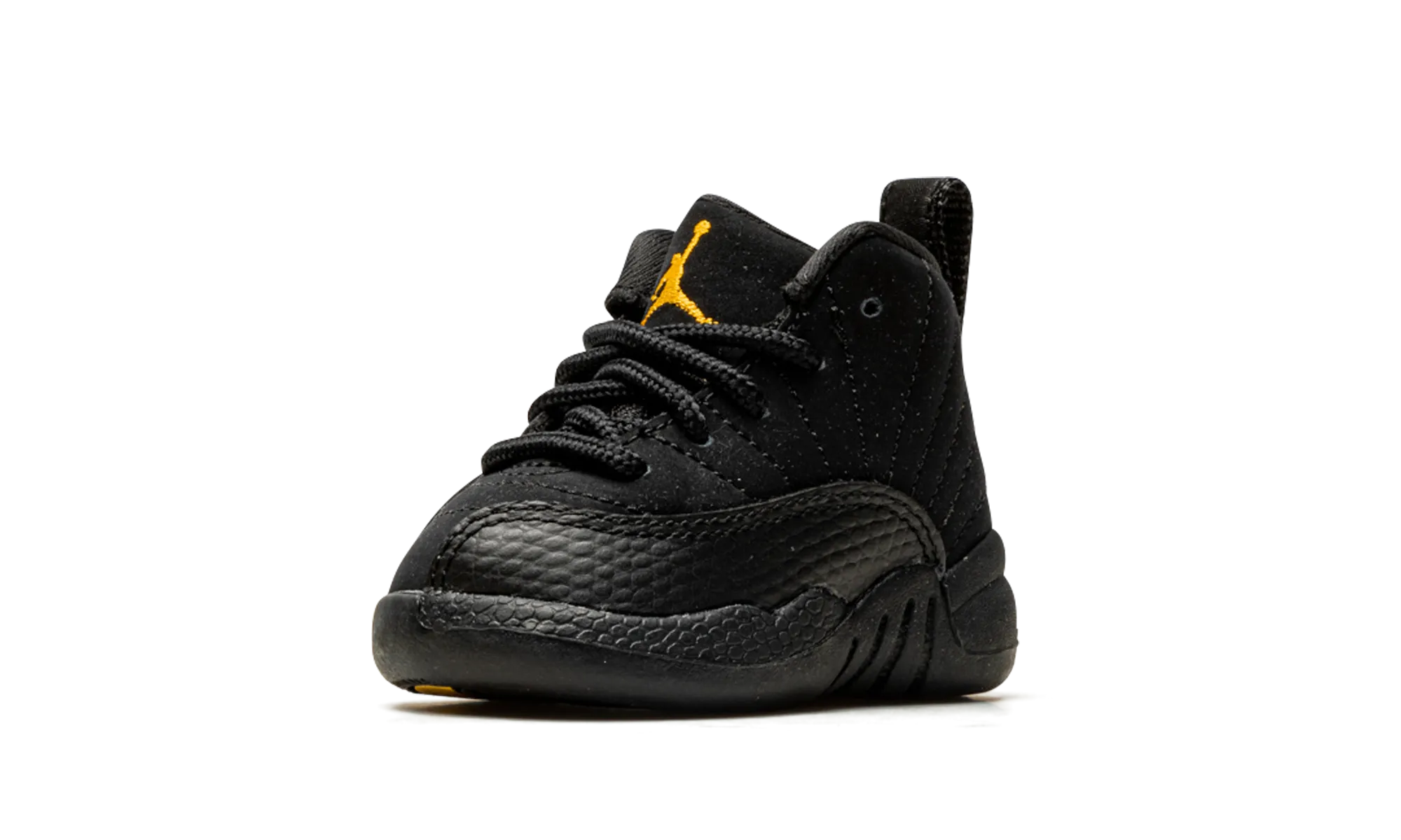 Air Jordan 12 TD "Black/Gold" jordan toddler baby shoes