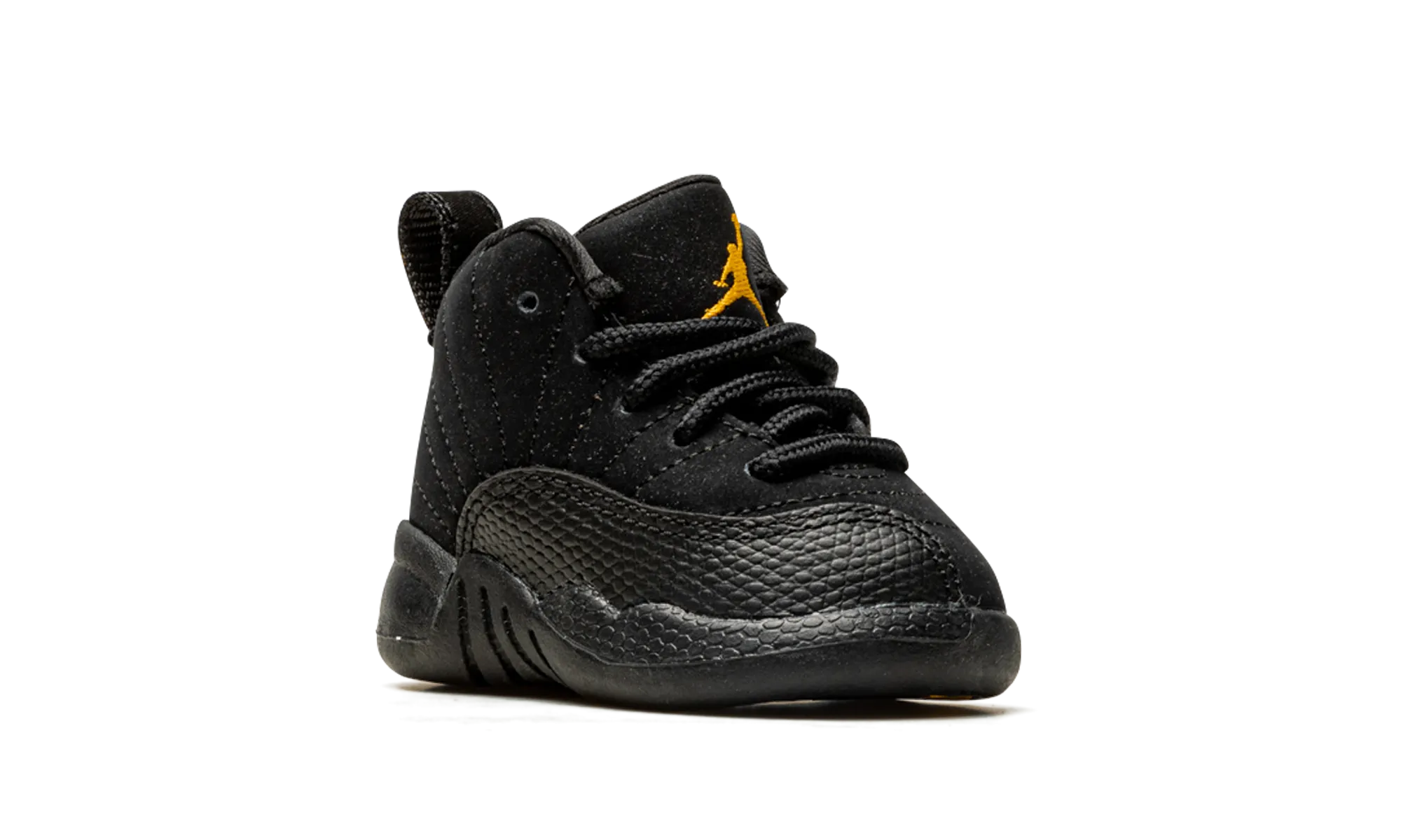 Air Jordan 12 TD "Black/Gold" jordan toddler baby shoes