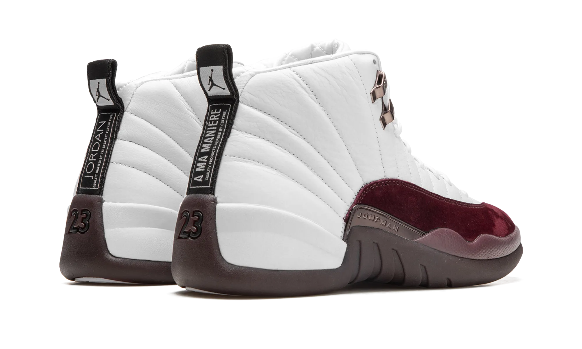 AIR JORDAN 12 WMNS "A Ma Manire - White" jordan classic womens shoes