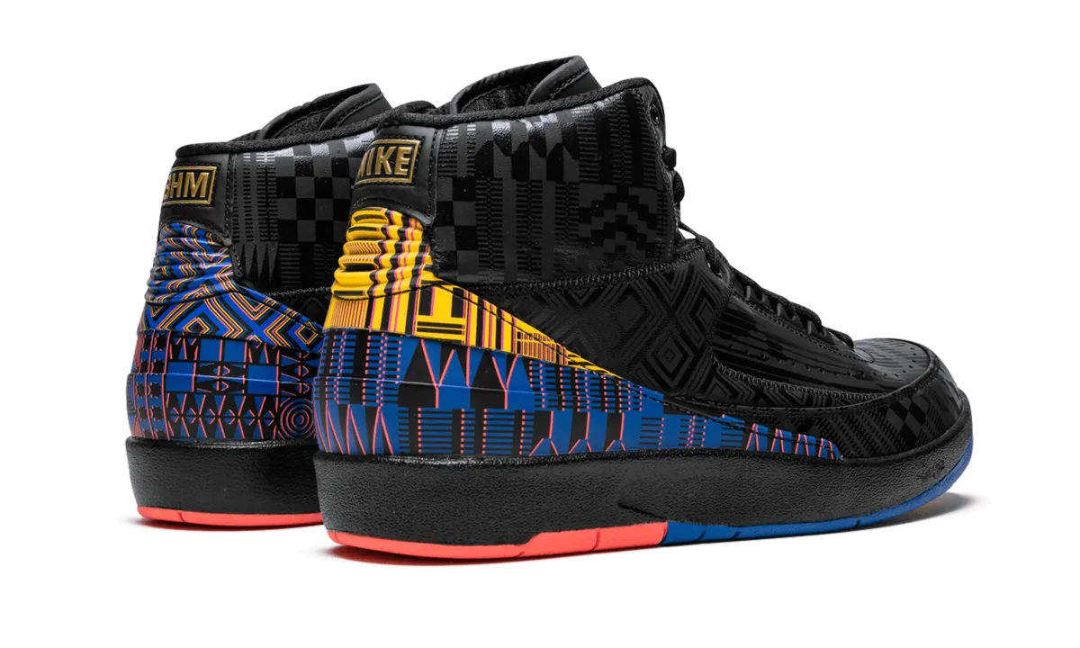 Air Jordan 2 Retro BHM "Black History Month" jordan mens sport sneakers