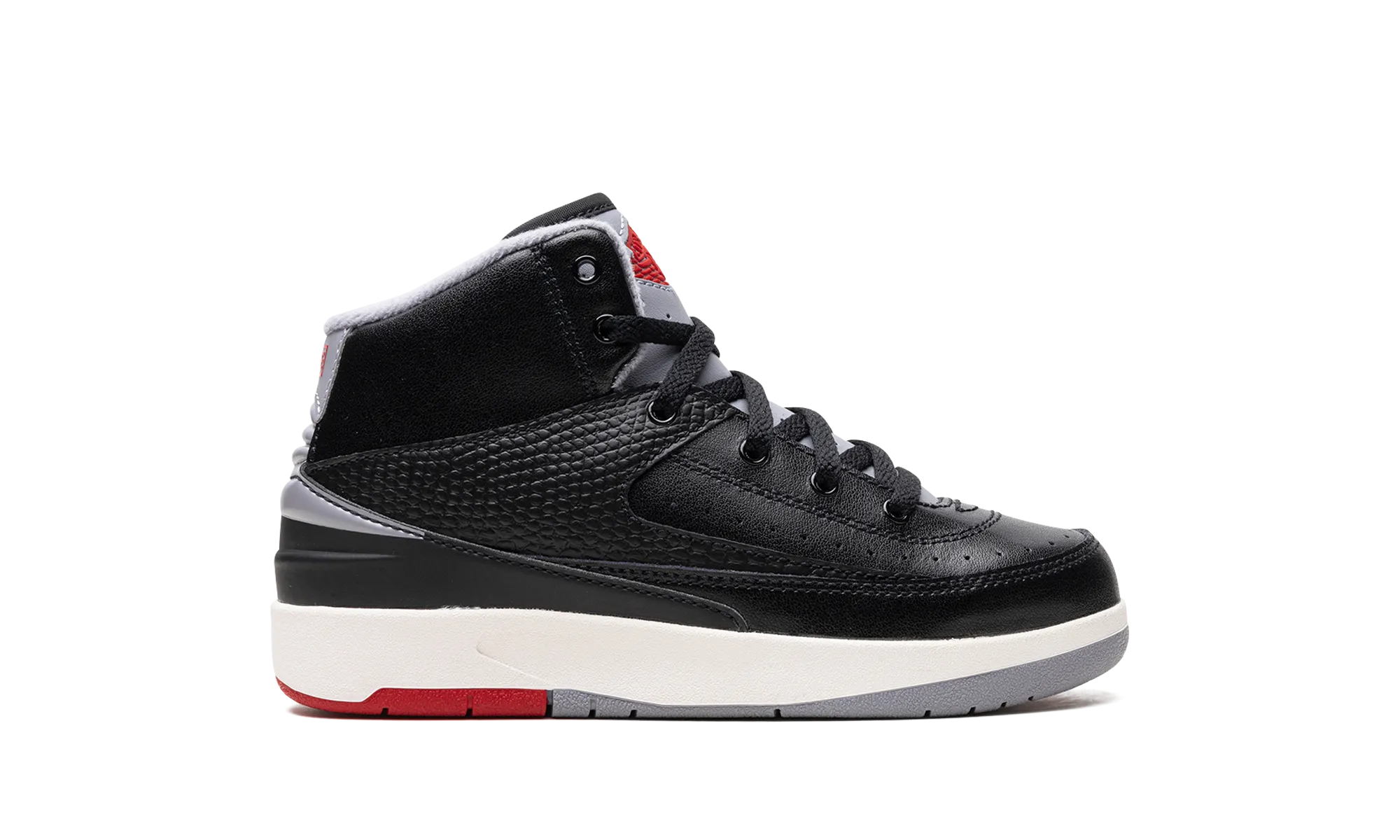 Air Jordan 2 Retro PS "Black Cement" jordan preschool kids shoes