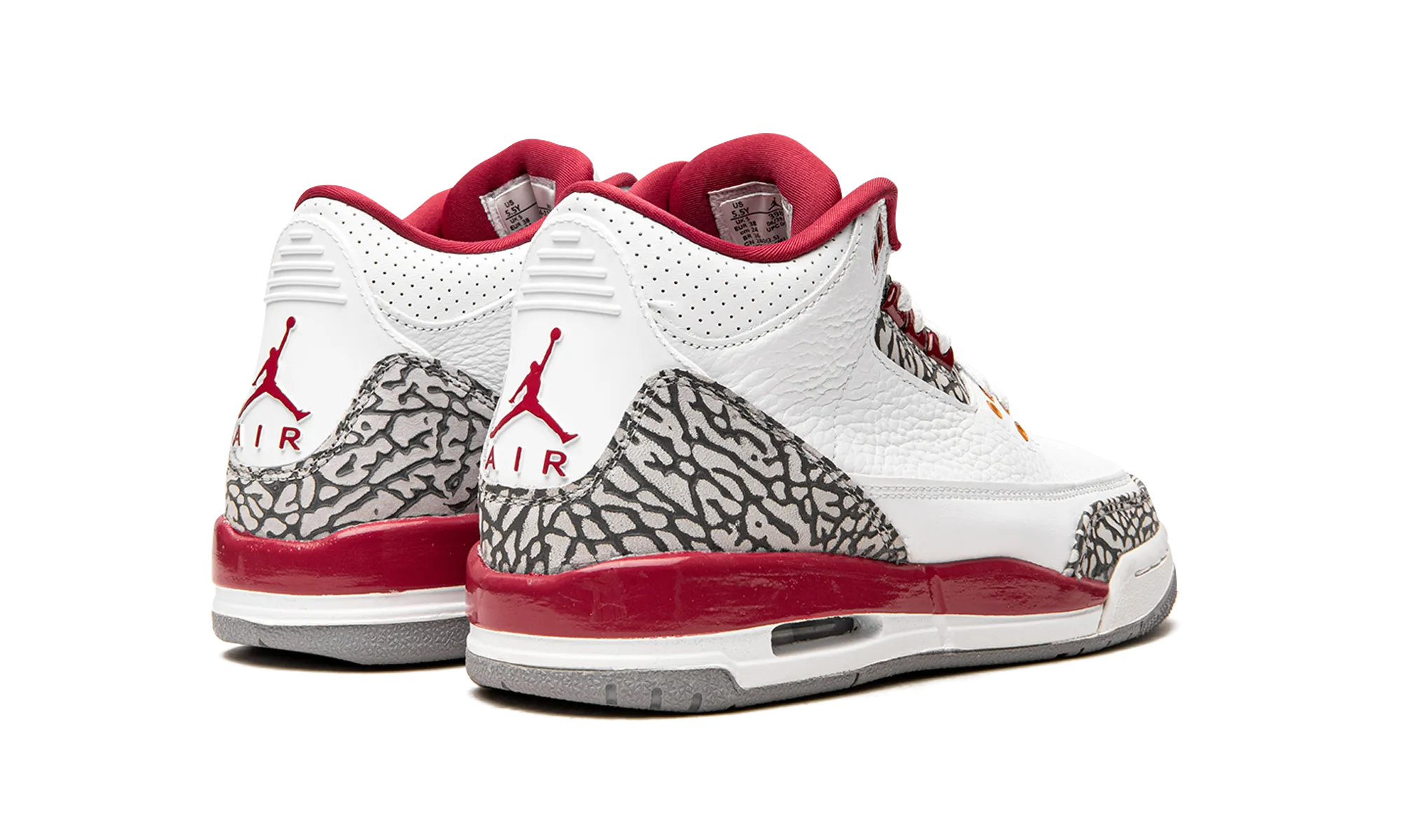 Air Jordan 3 GS "Cardinal" jordan school kids shoes