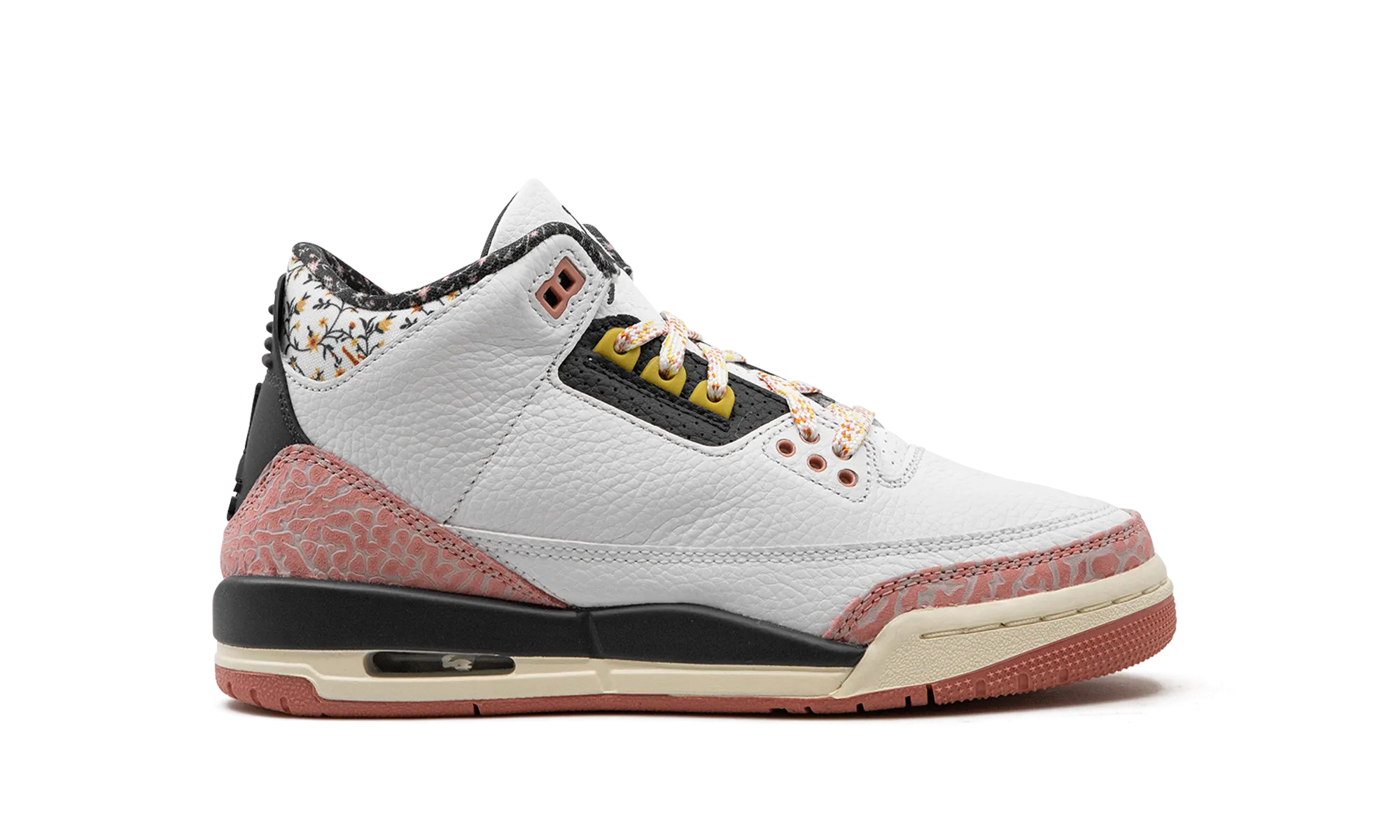 Air Jordan 3 GS "White/Red Stardust" jordan school kids shoes