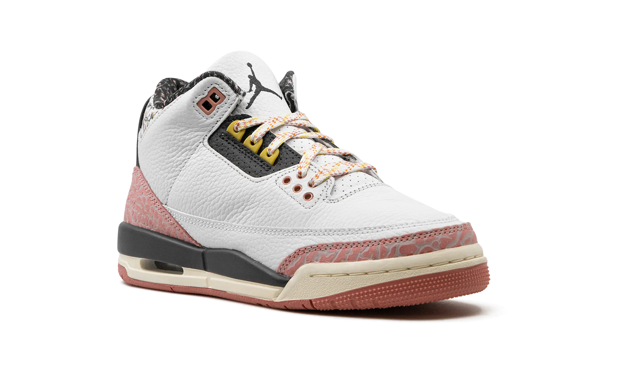 Air Jordan 3 GS "White/Red Stardust" jordan school kids shoes