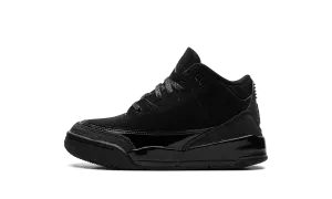 Air Jordan 3 PS "Black Cat" Jordan Pre School shoes