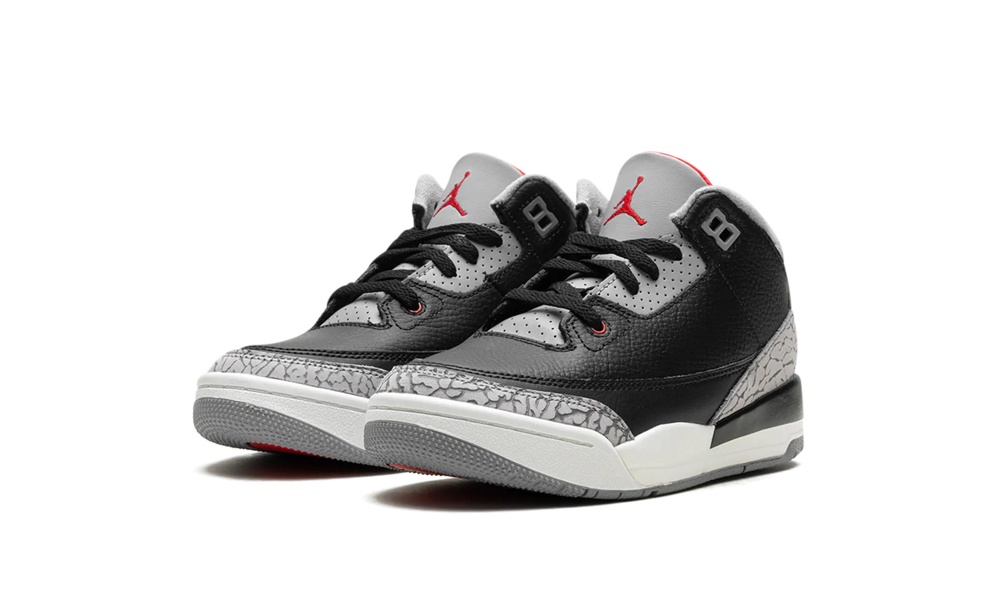 Air Jordan 3 PS "Black Cement" jordan preschool kids shoes