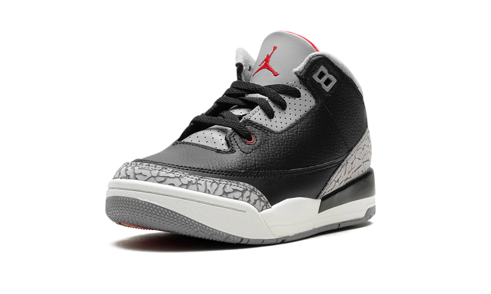 Air Jordan 3 PS "Black Cement" jordan preschool kids shoes
