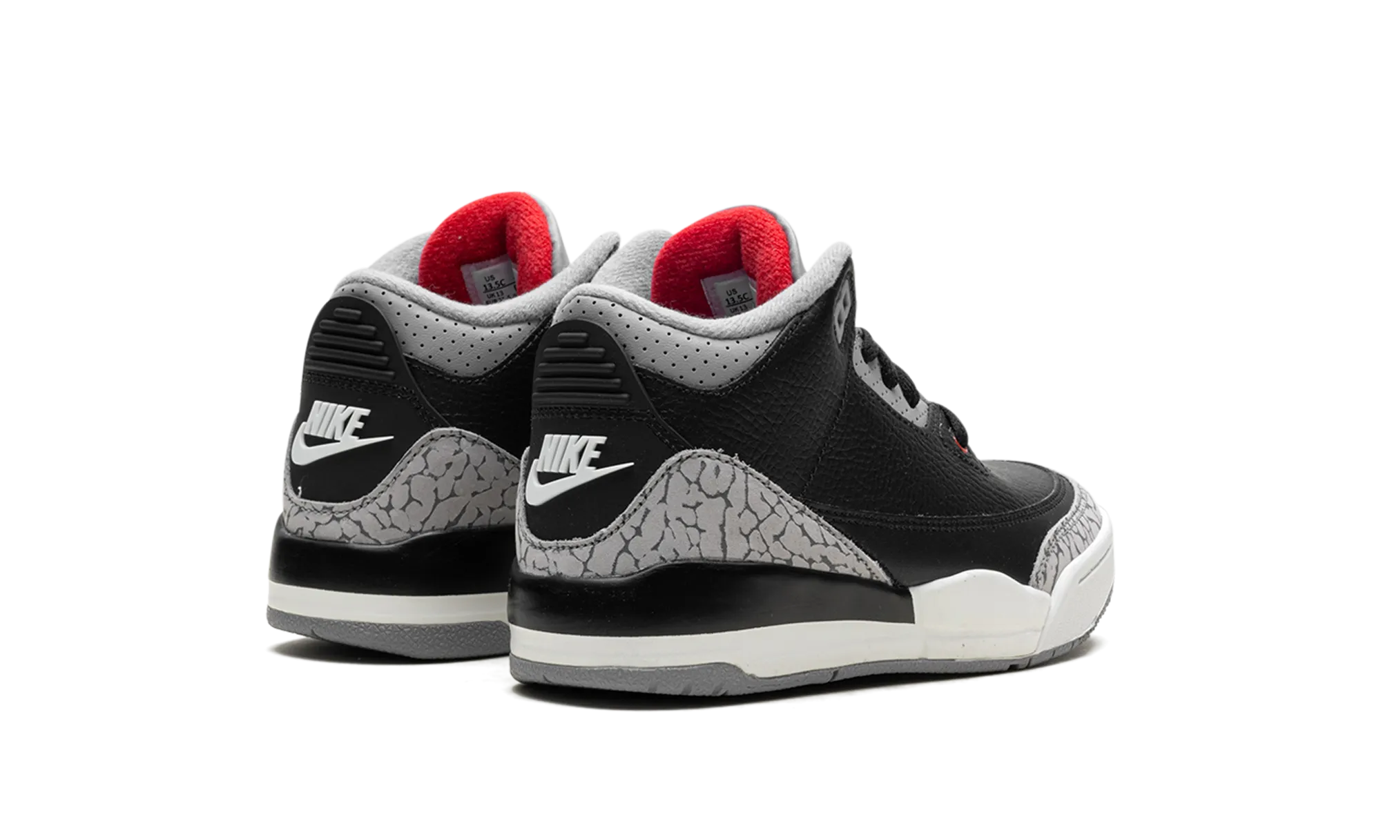 Air Jordan 3 PS "Black Cement" jordan preschool kids shoes