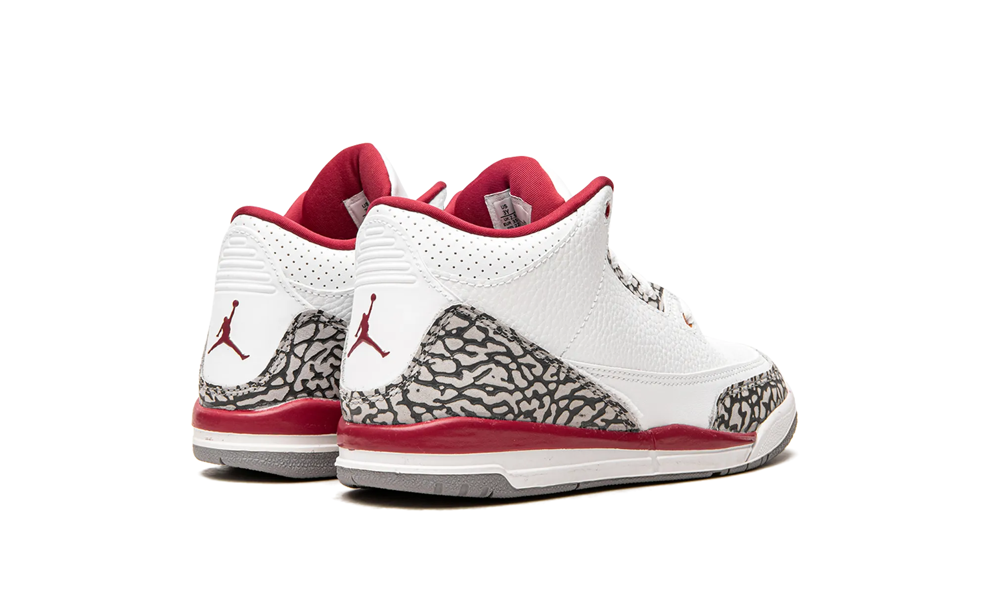 Air Jordan 3 PS "Cardinal" jordan preschool kids shoes