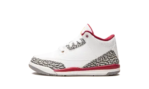Air Jordan 3 PS "Cardinal" Jordan Pre School shoes