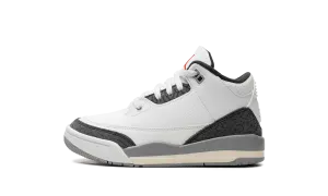 Air Jordan 3 PS "Cement Grey" Jordan Pre School shoes