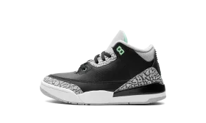 Air Jordan 3 PS "Green Glow" Jordan Pre School shoes