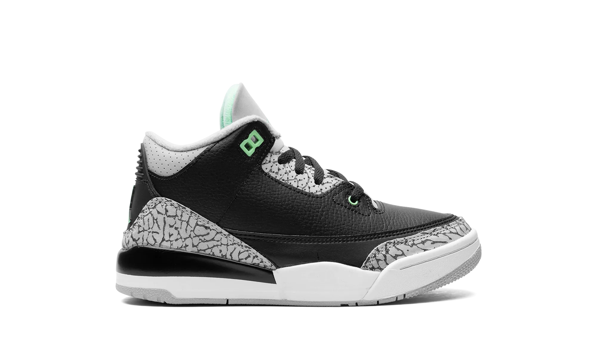 Air Jordan 3 PS "Green Glow" jordan preschool kids shoes