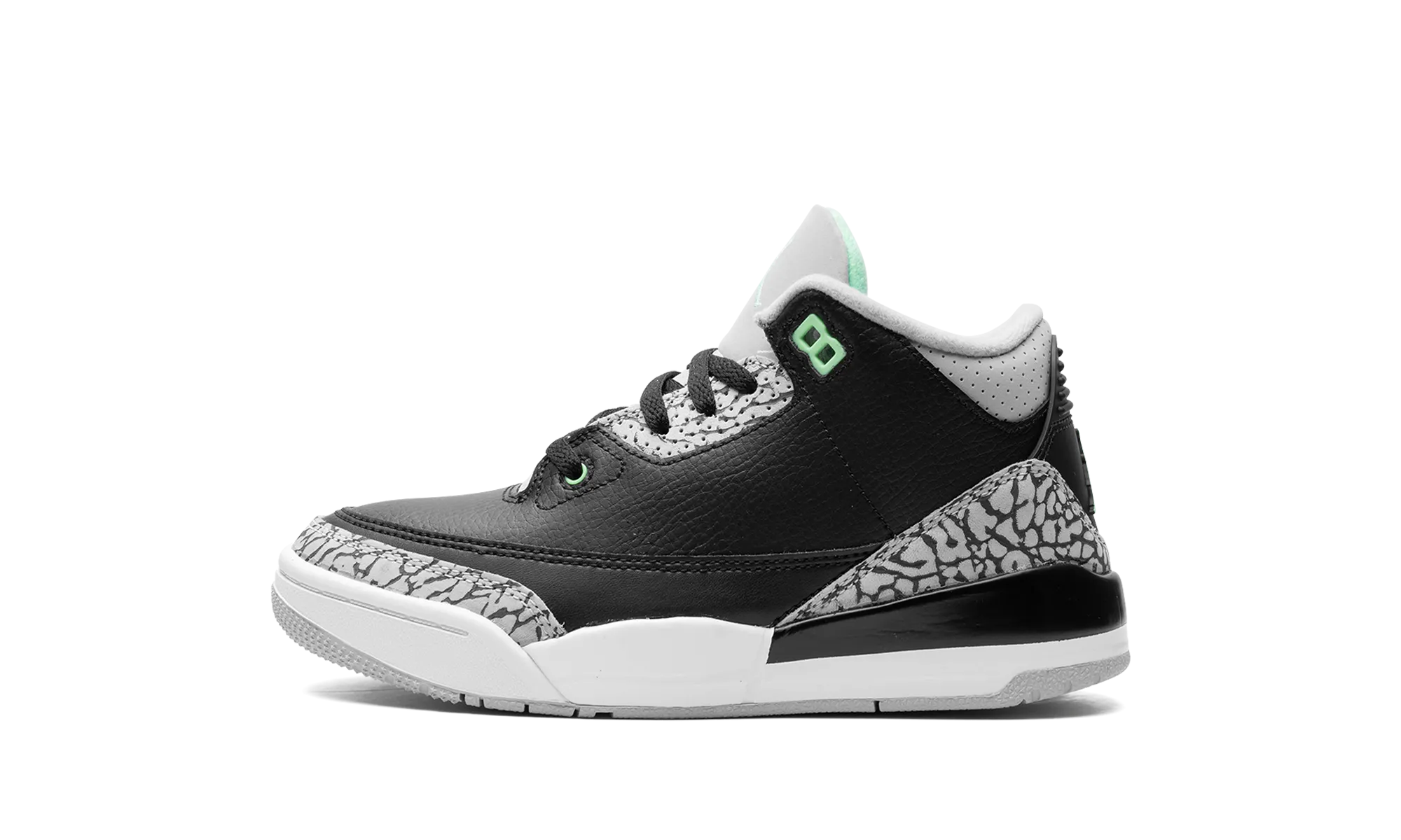 Air Jordan 3 PS "Green Glow" Jordan Pre School shoes