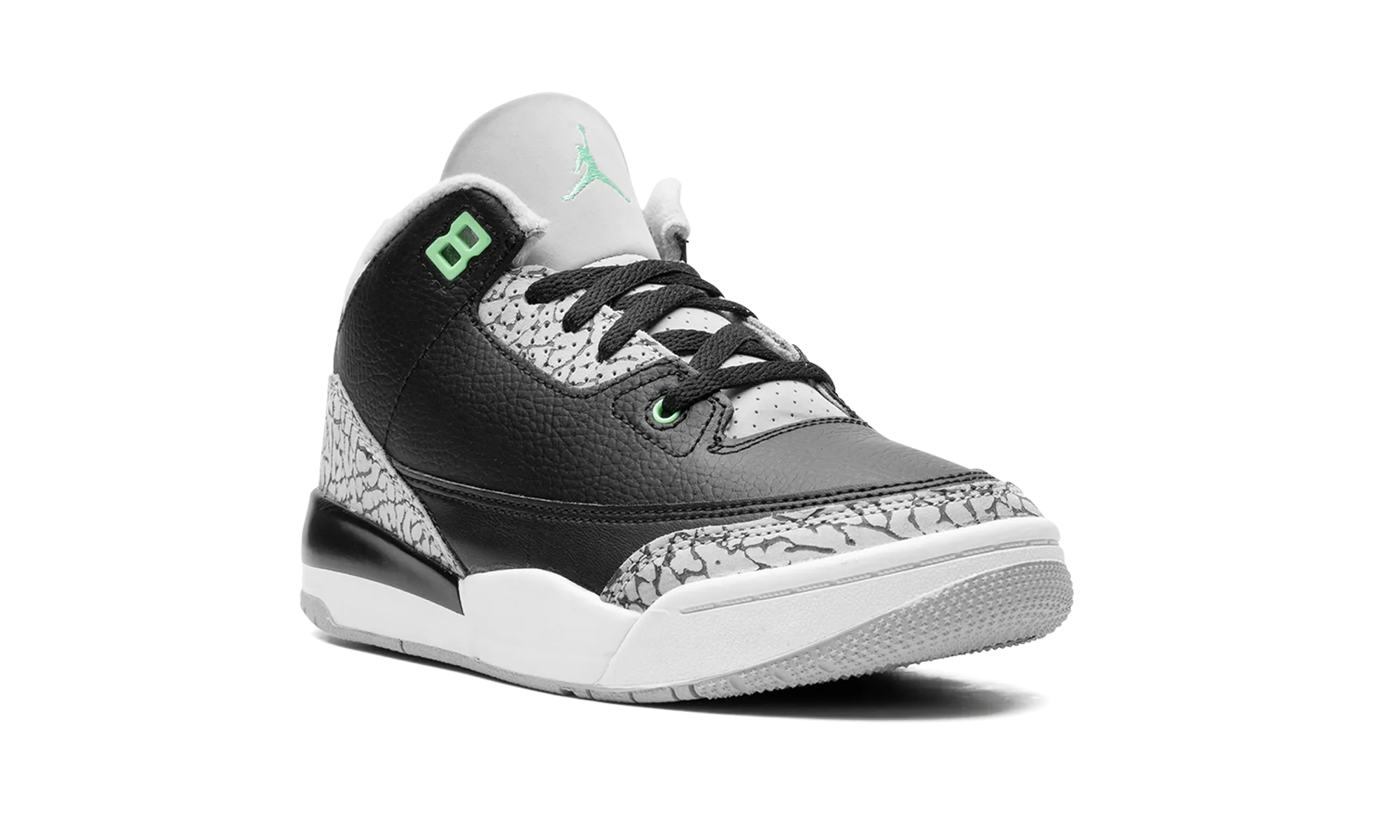 Air Jordan 3 PS "Green Glow" jordan preschool kids shoes