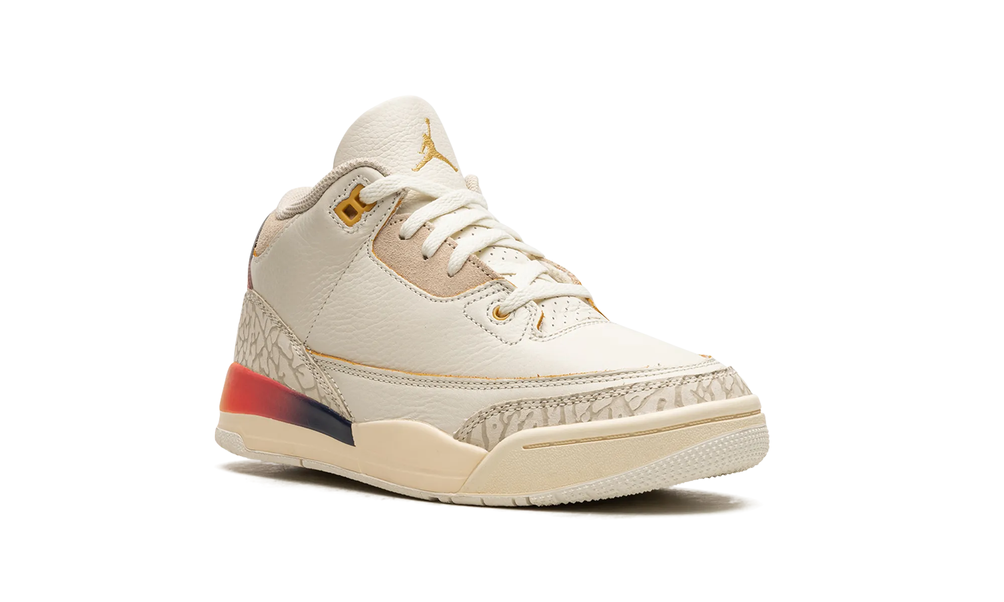 Air Jordan 3 PS "J Balvin - Medellin Sunset" jordan preschool kids shoes