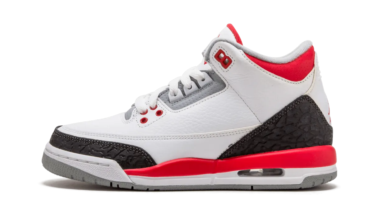Air Jordan 3 Retro GS "Fire Red" Jordan Grade School styles