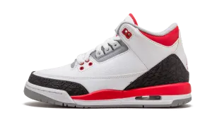 Air Jordan 3 Retro GS "Fire Red" Jordan Grade School styles
