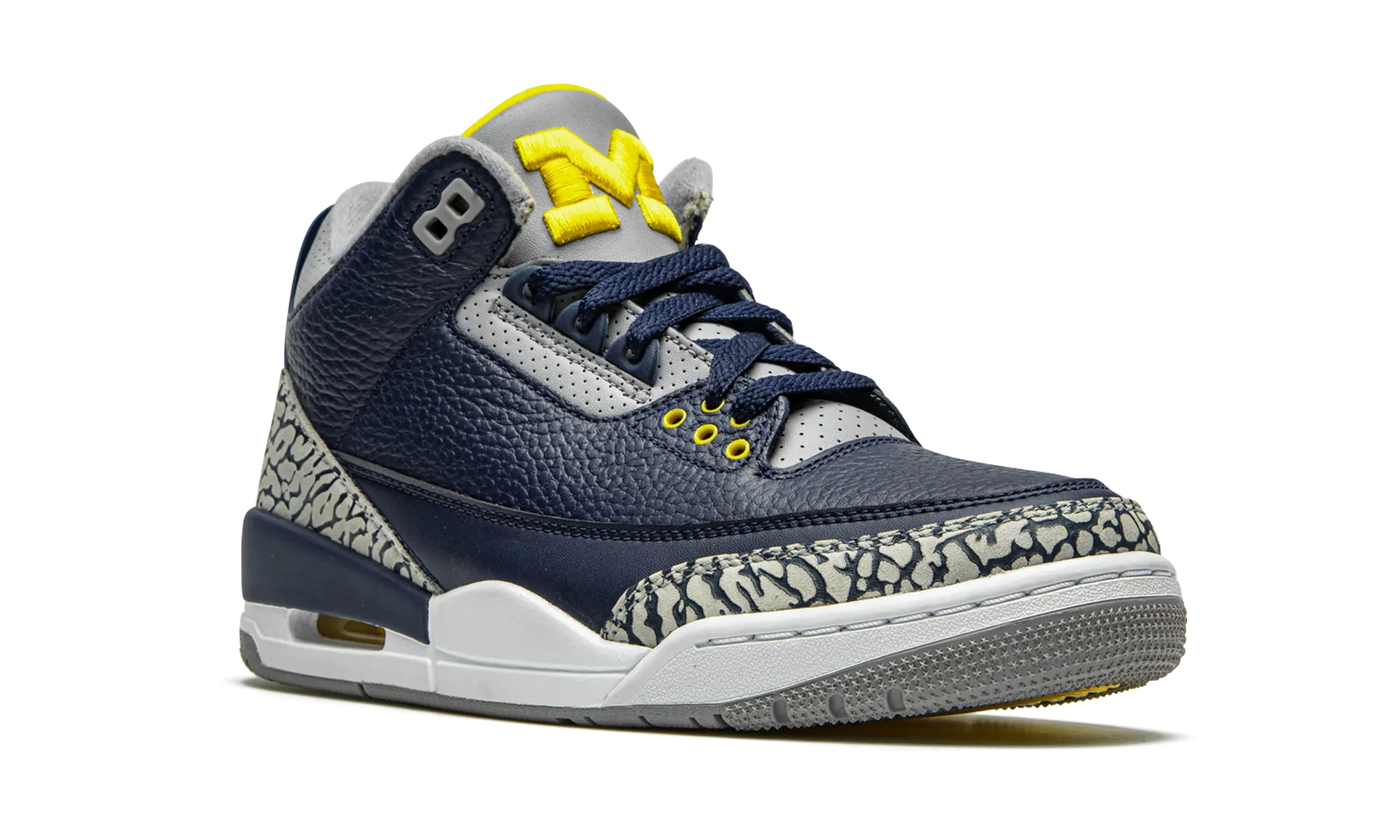 Air Jordan 3 Retro PE "Michigan" jordan athletic mens shoes