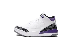 Air Jordan 3 Retro PS "Dark Iris" Jordan Pre School shoes