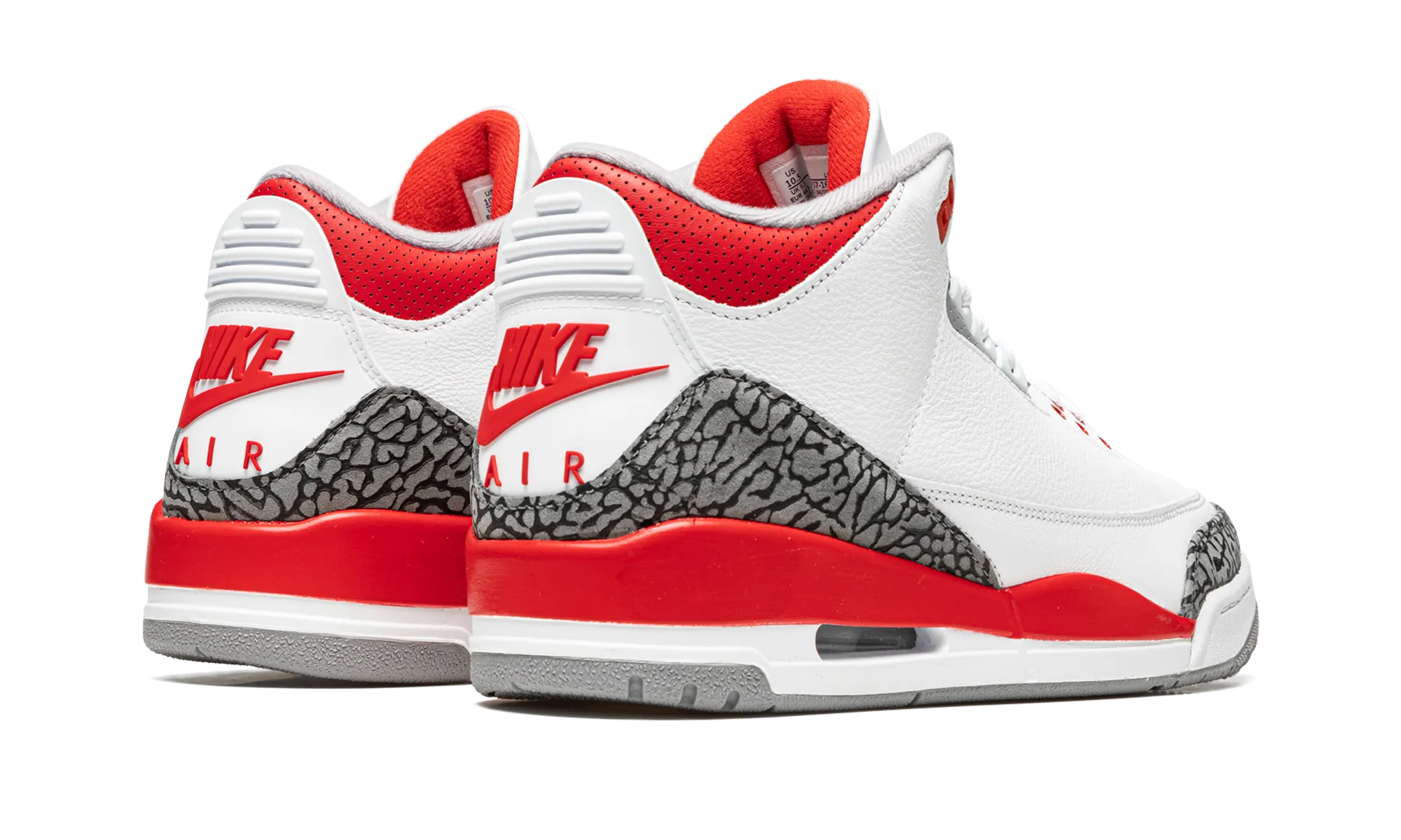 Air Jordan 3 Retro "Fire Red 2022" jordan premium mens sneakers