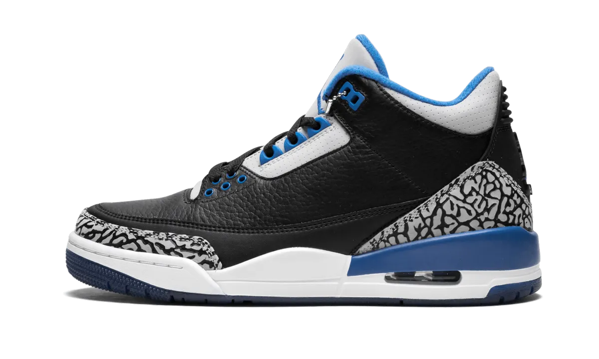 Air Jordan 3 Retro "Sport Blue" Jordan Men's designs
