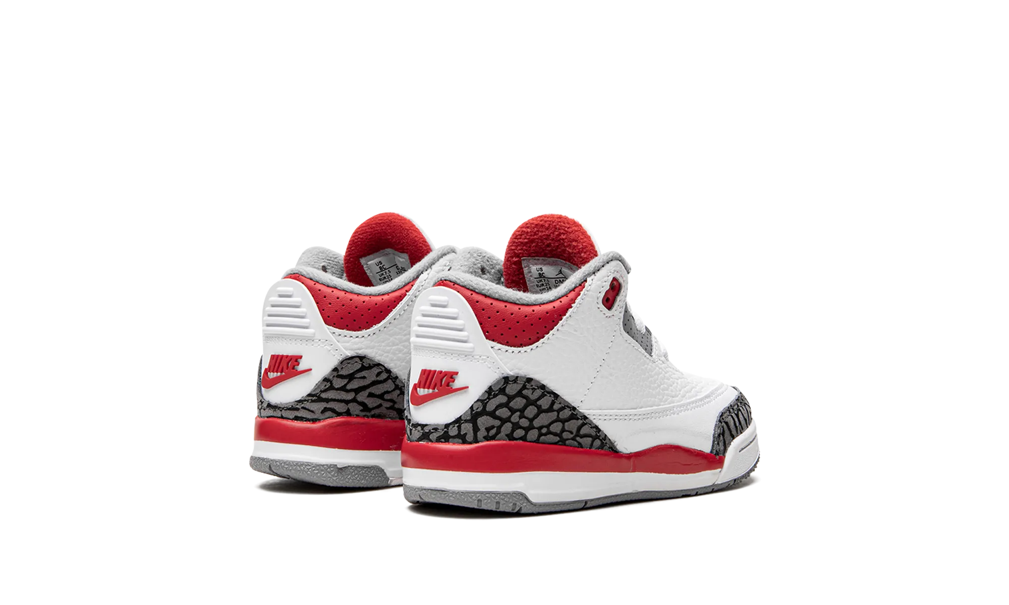 Air Jordan 3 Retro TD "Fire Red" jordan toddler baby shoes