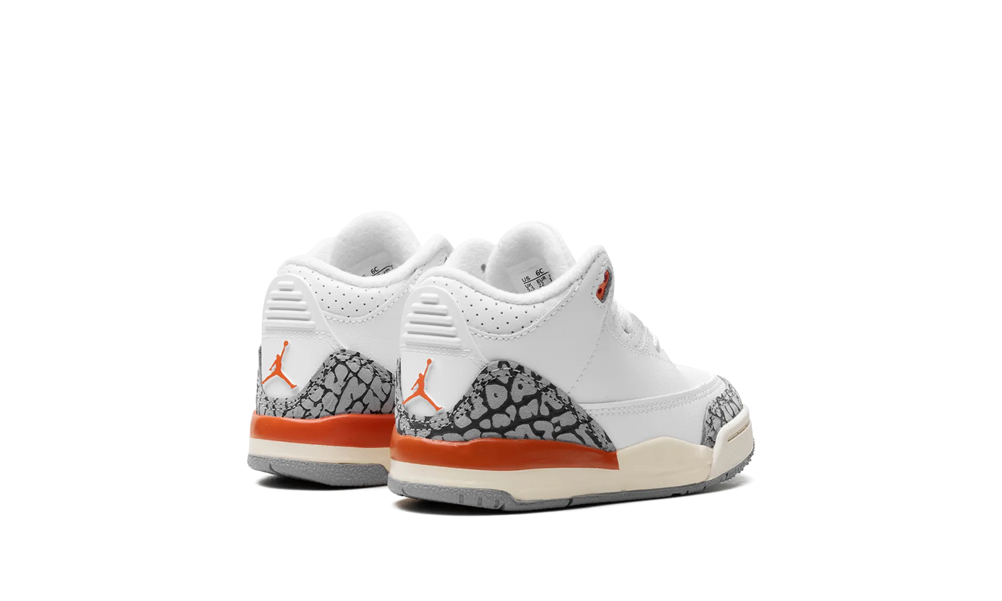 Air Jordan 3 Retro TD "GEORGIA PEACH" jordan toddler baby shoes