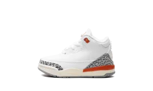 Air Jordan 3 Retro TD "GEORGIA PEACH" Jordan Toddler shoes