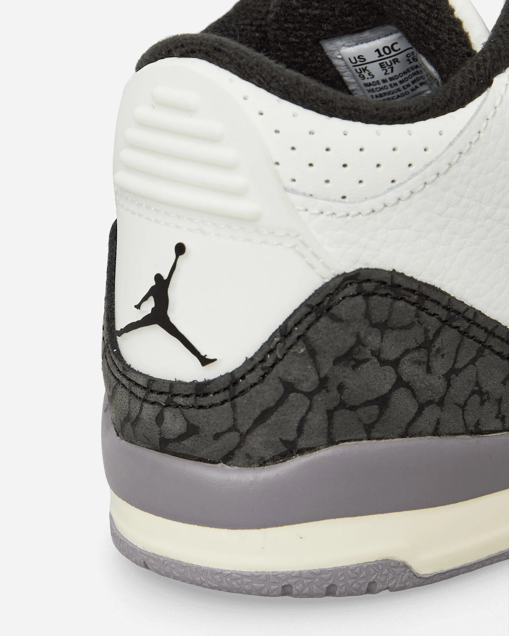 Air Jordan 3 Retro (TD) Sneakers Cement Grey Flexible Shoes