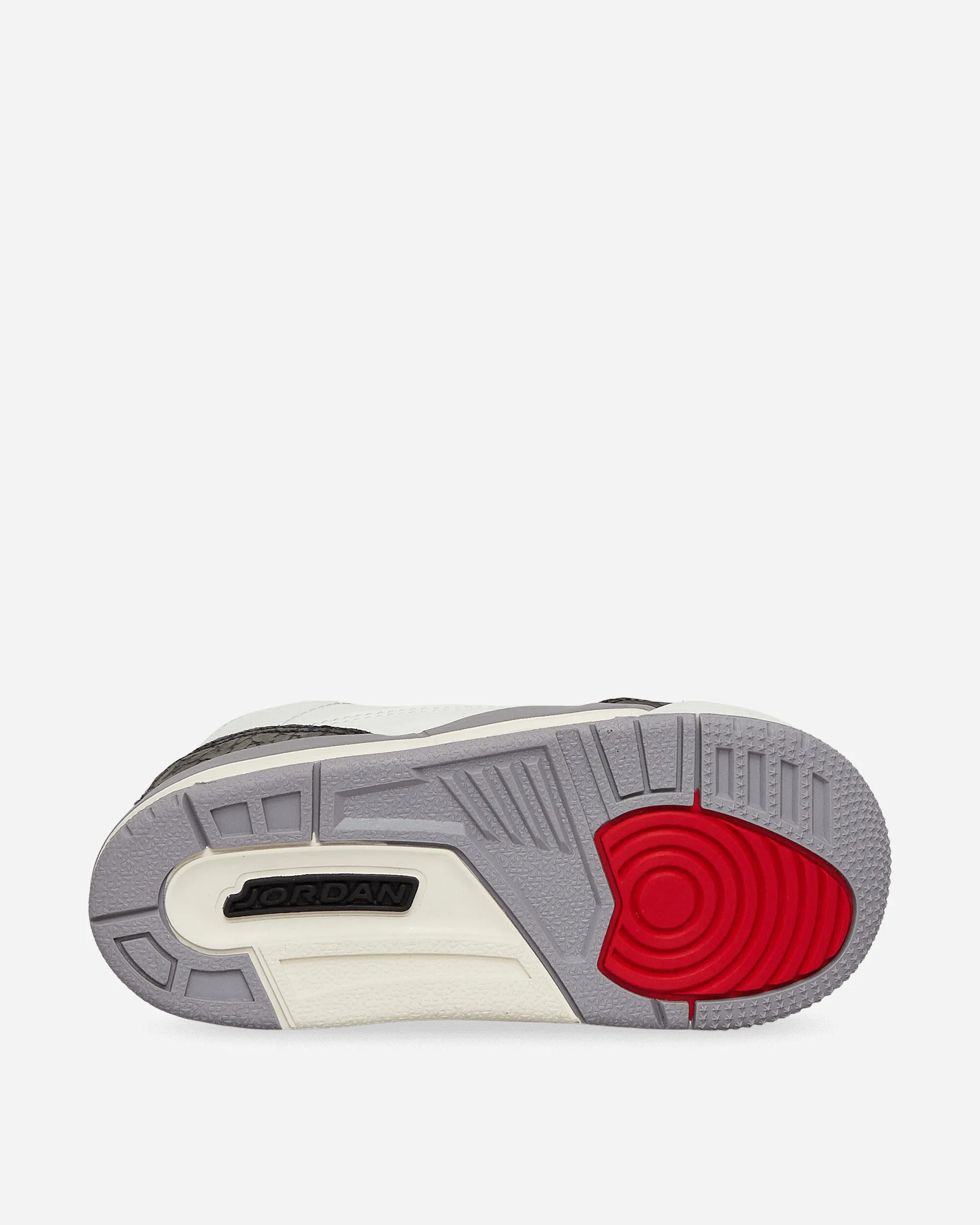 Air Jordan 3 Retro (TD) Sneakers Cement Grey Flexible Shoes