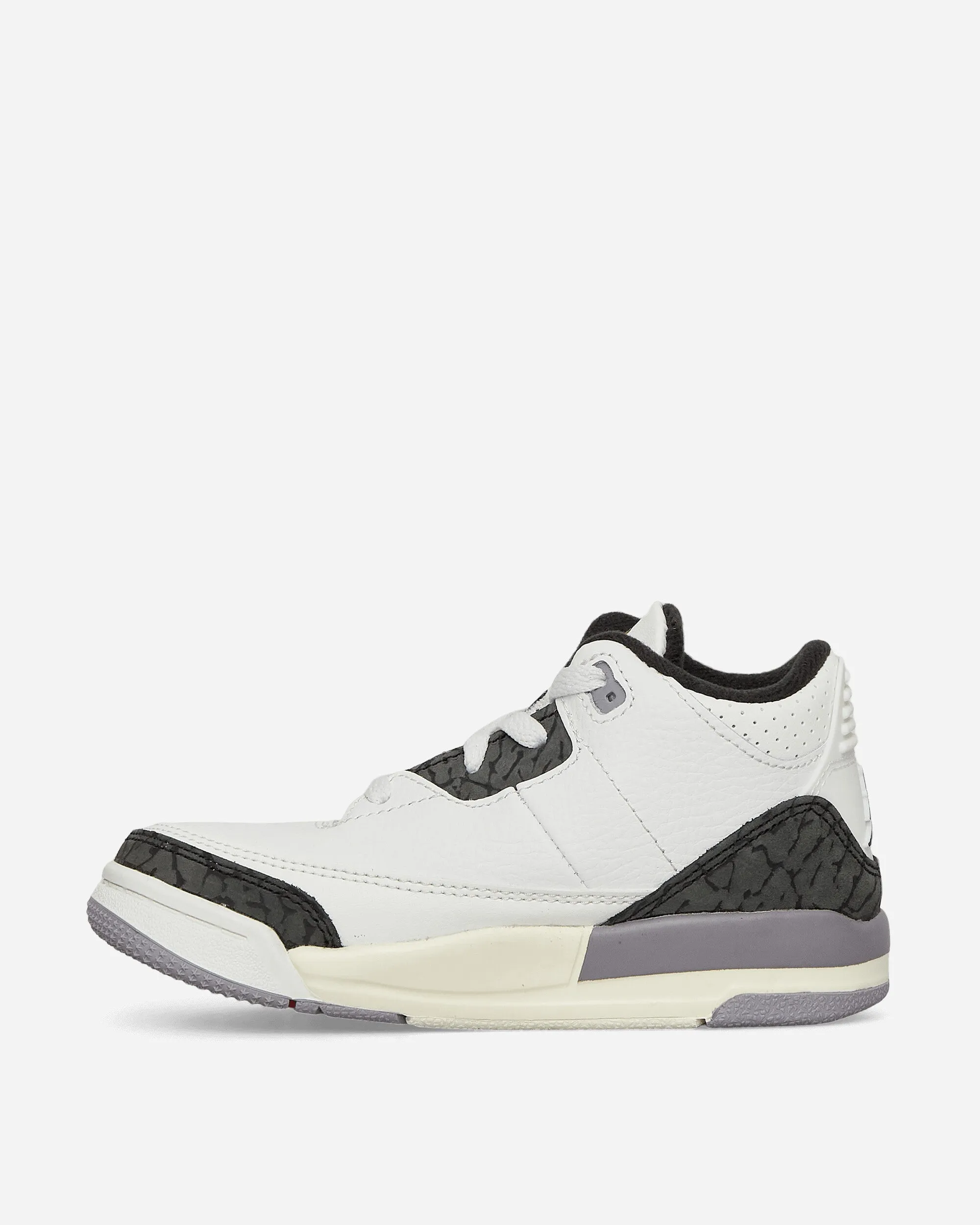 Air Jordan 3 Retro (TD) Sneakers Cement Grey Flexible Shoes