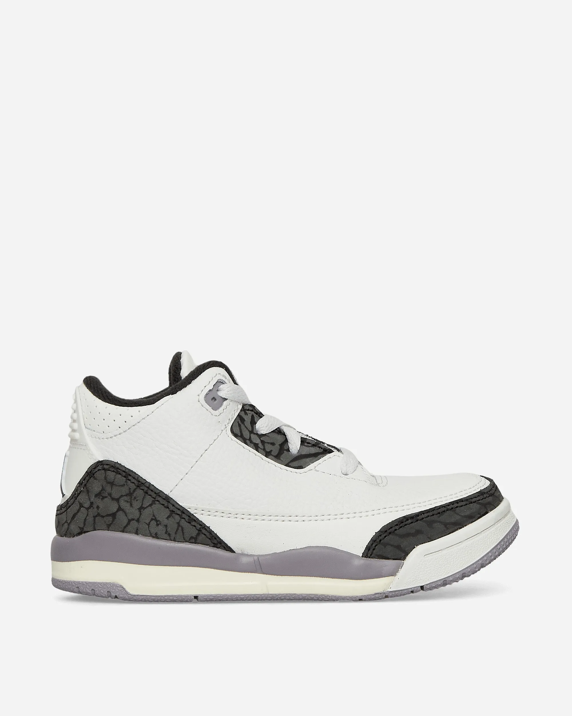 Air Jordan 3 Retro (TD) Sneakers Cement Grey Flexible Shoes