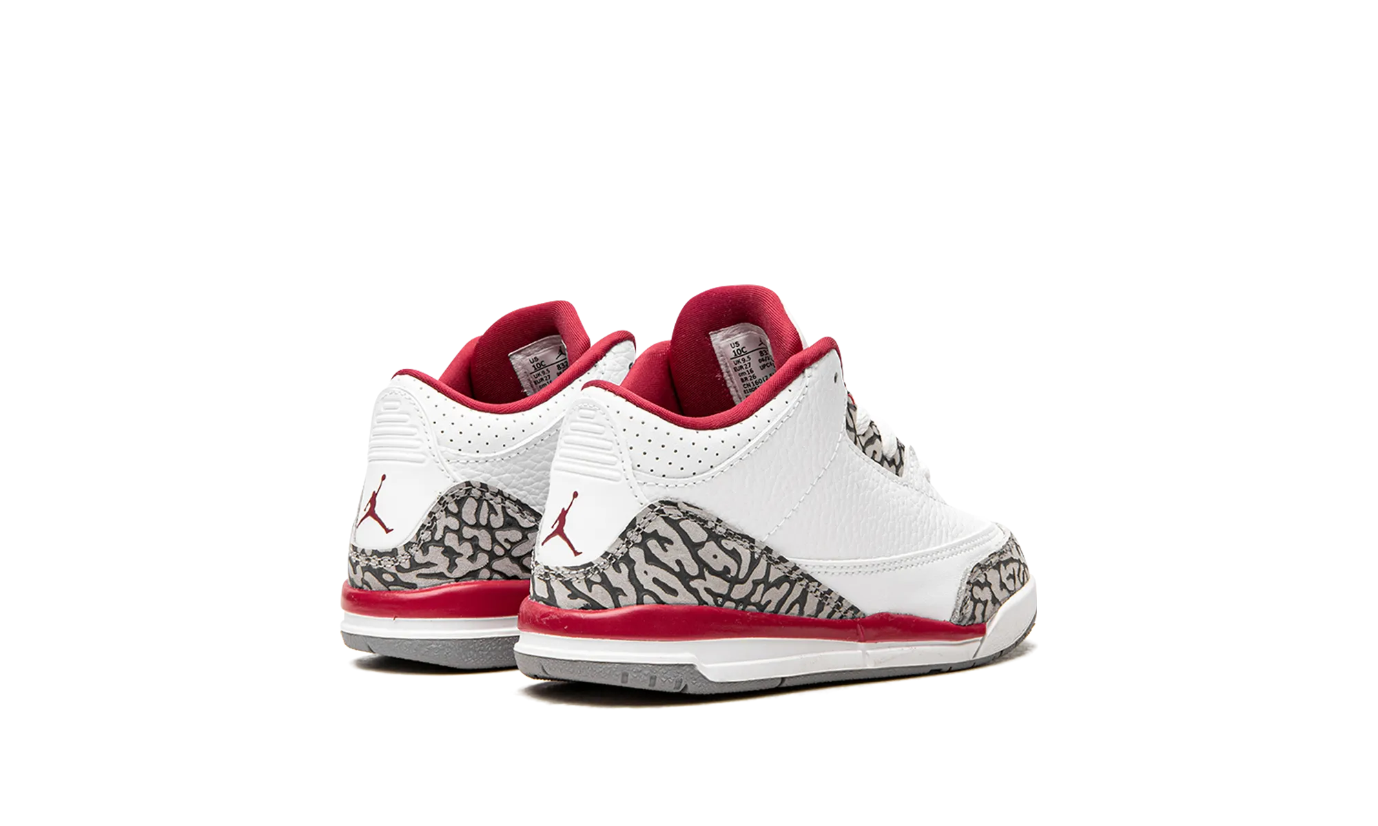 Air Jordan 3 TD "Cardinal" jordan toddler baby shoes